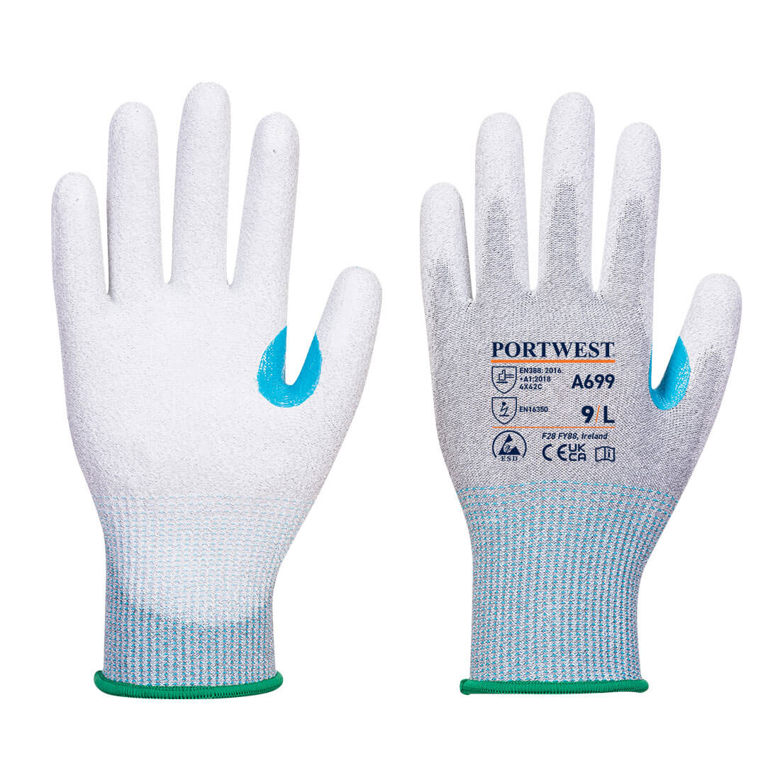 Handschuh MR13 ESD Palma Pu