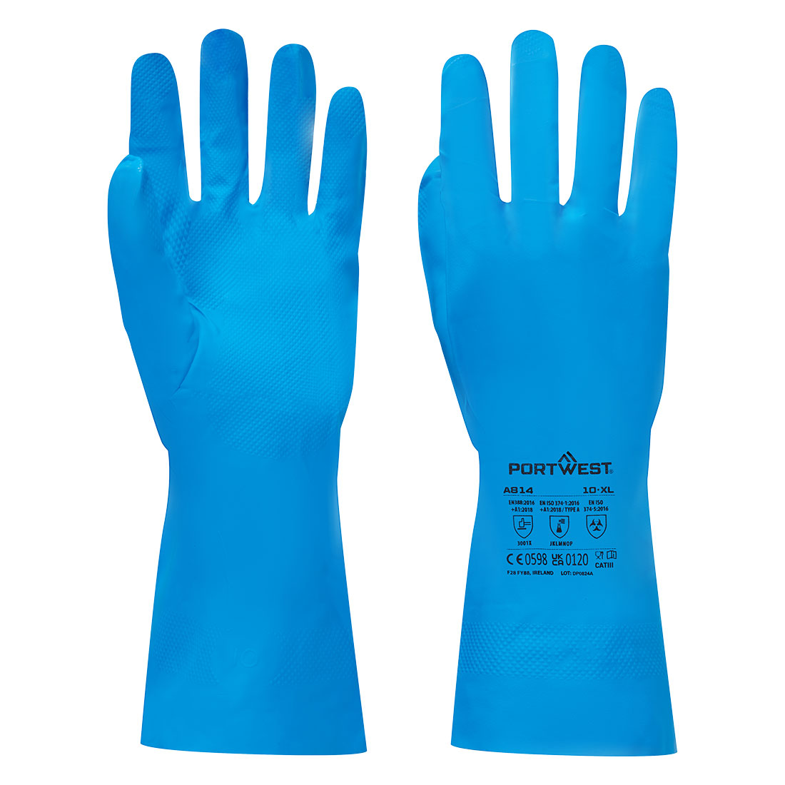 A814 Nitril Handschuhe für Food zugelassen