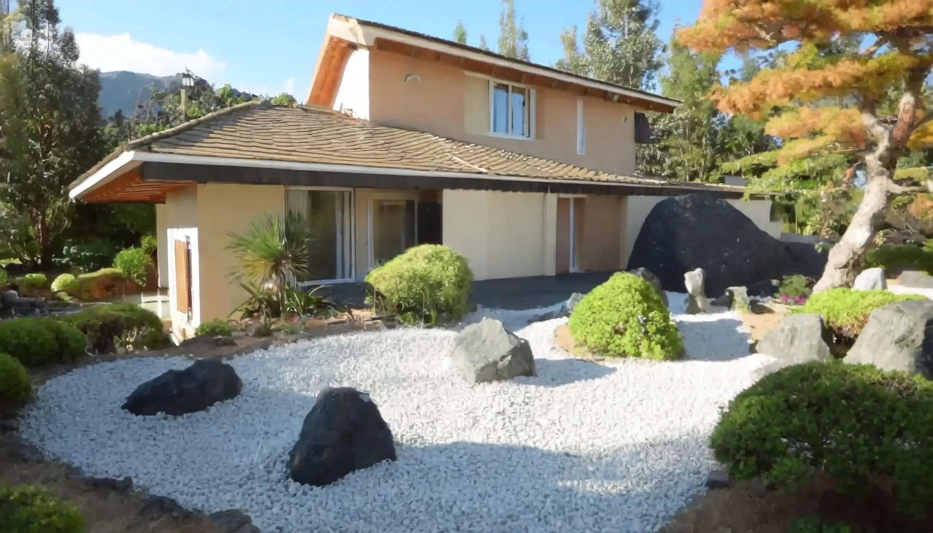 Jardin con piedra blanca comprar, rocas jardin japones