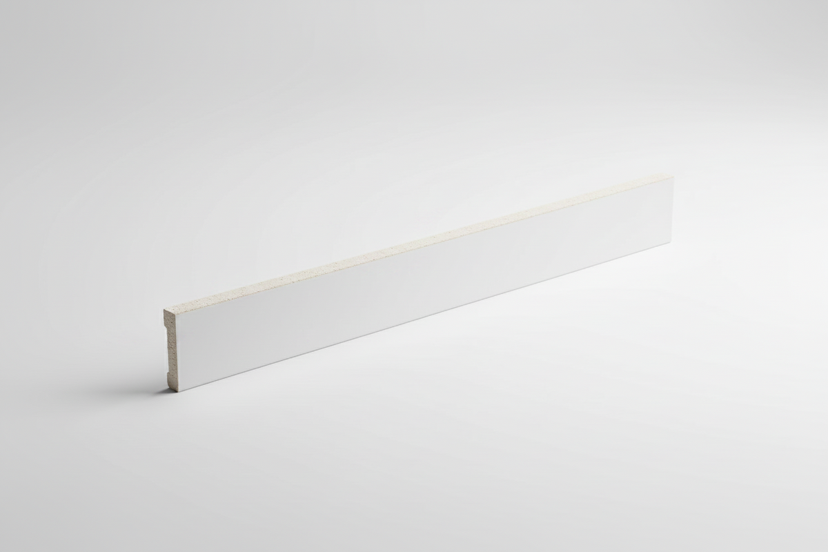 Rodapié Porcelánico Blanco Mate: el remate perfecto para tu suelo
