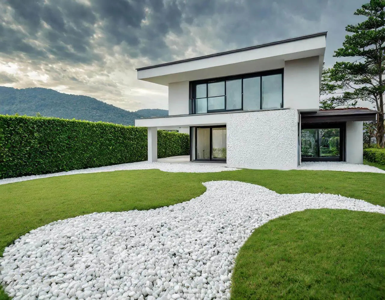 Piedras blancas redondas donde comprar en Madrid y Barcelona