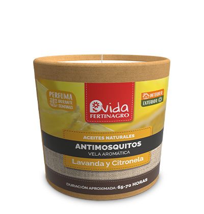 Vela de arcilla antimosquitos Fertinagro para terraza