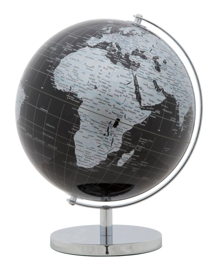 Globo negro cm ø 25x34