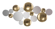 Espejo panel dorado glam cm 118x2,5x60
