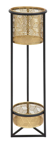 Soporte para flores doppio cm ø 23x80