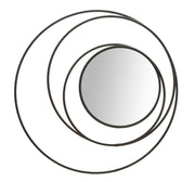 Espejo de pared oscuro cm ø 80x3