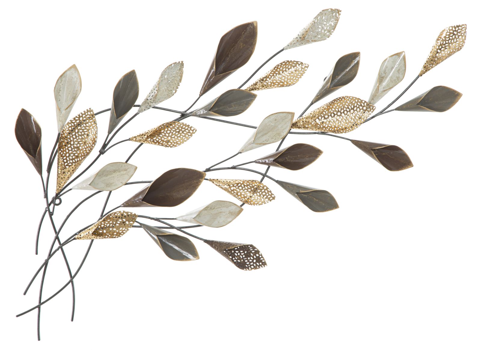 Panel de hierro de pared ramo cm 46x5,5x87,5