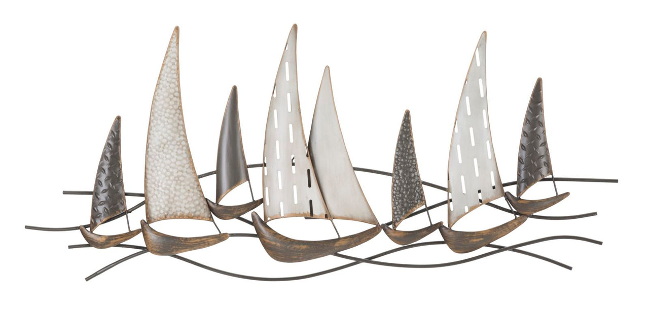 Panel de pared de hierro regata nuevo cm 100x3x44