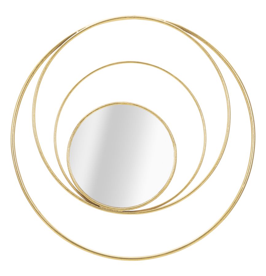 Espejo de pared arco glam cm ø 80x3,5