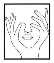 Decoración de pared simplemente cara cm 50,5x1,3x61