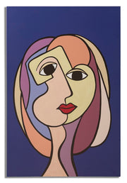 Impresión/pintura de pared doble cara grande -a- cm 80x3x120