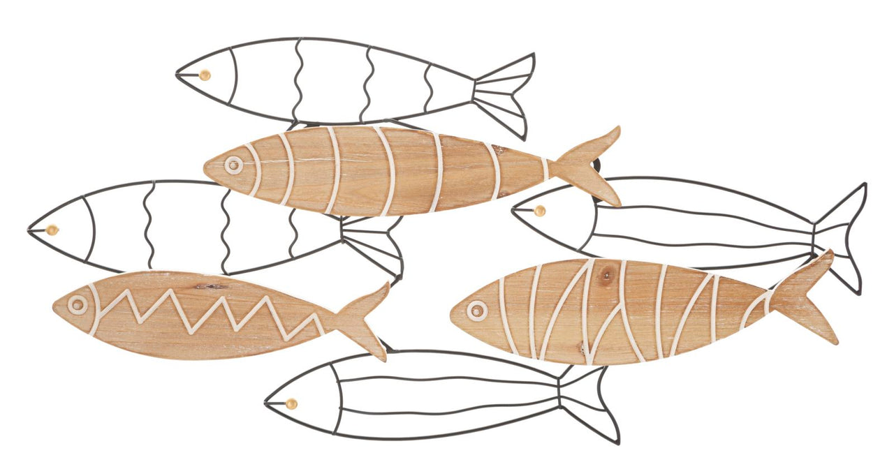 Panel de pared pez cm 60x2x30