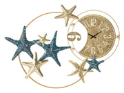 Reloj de pared estrella de mar cm 91,4x5,1x67,3