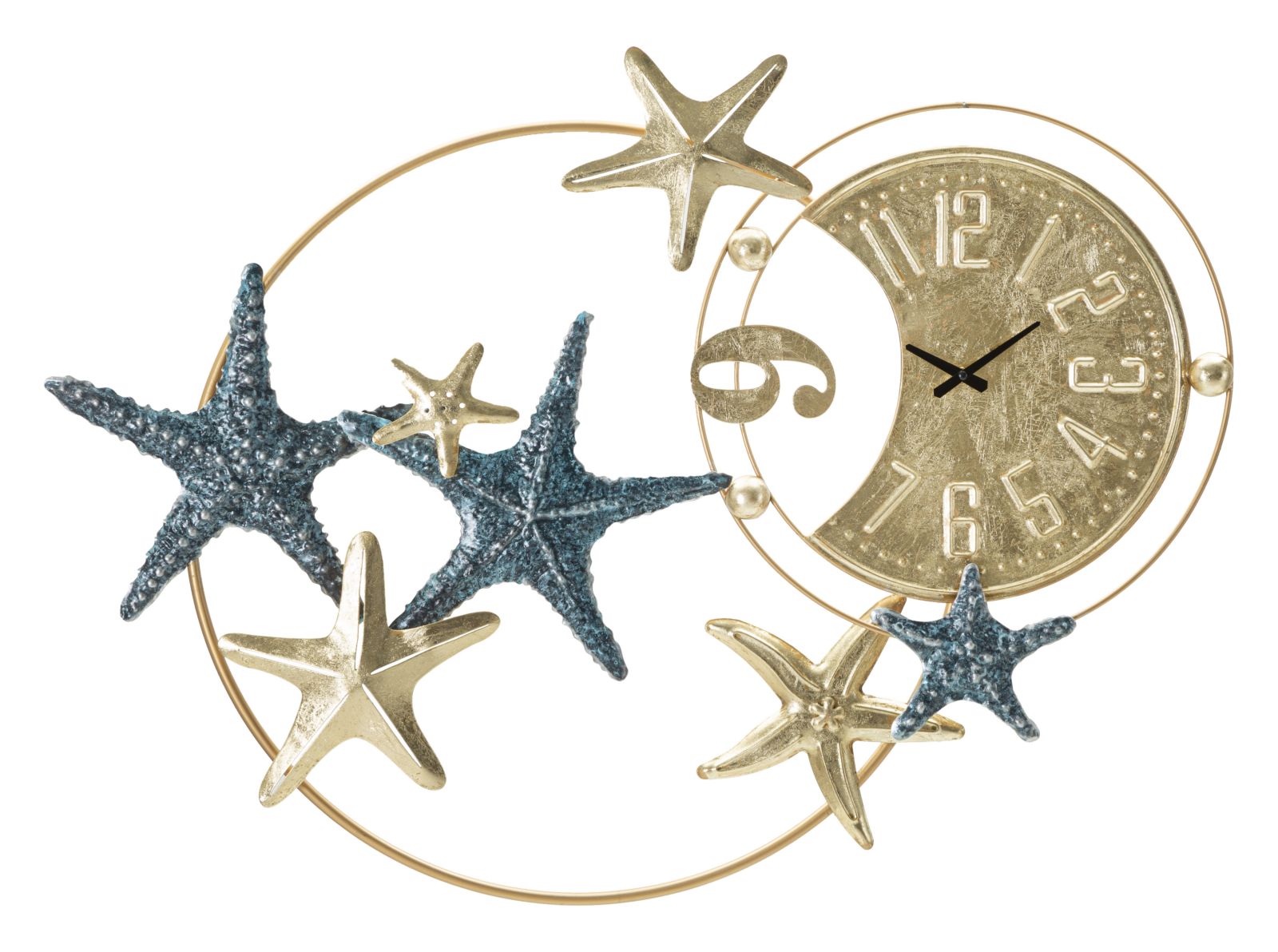Reloj de pared estrella de mar cm 91,4x5,1x67,3