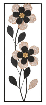 Panel de pared hierro/madera divaker -a- cm 27x2,5x70