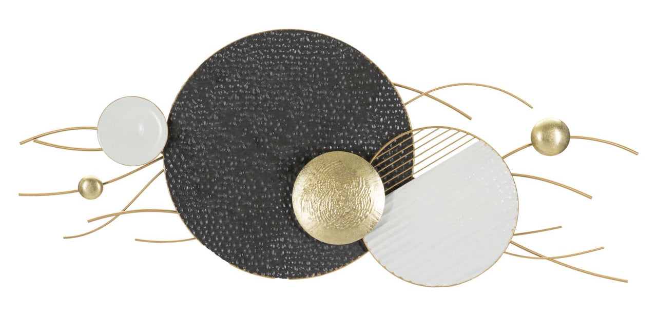 Panel de pared de hierro boly cm 129,5x8,3x53,3