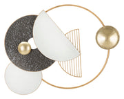 Panel de pared de hierro boly cm 70,5x5,7x59,1