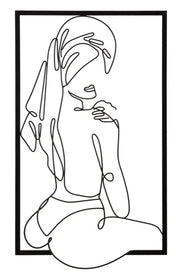 Panel de pared muro toalla cm 40x1,3x70
