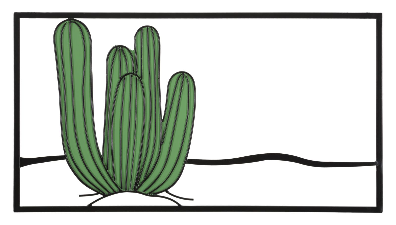 Panel de pared cactus cm 60x1,3x33