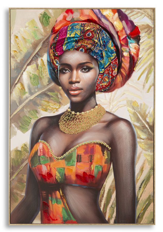 Cuadro con marco deva -b- cm 82x4,5x122 