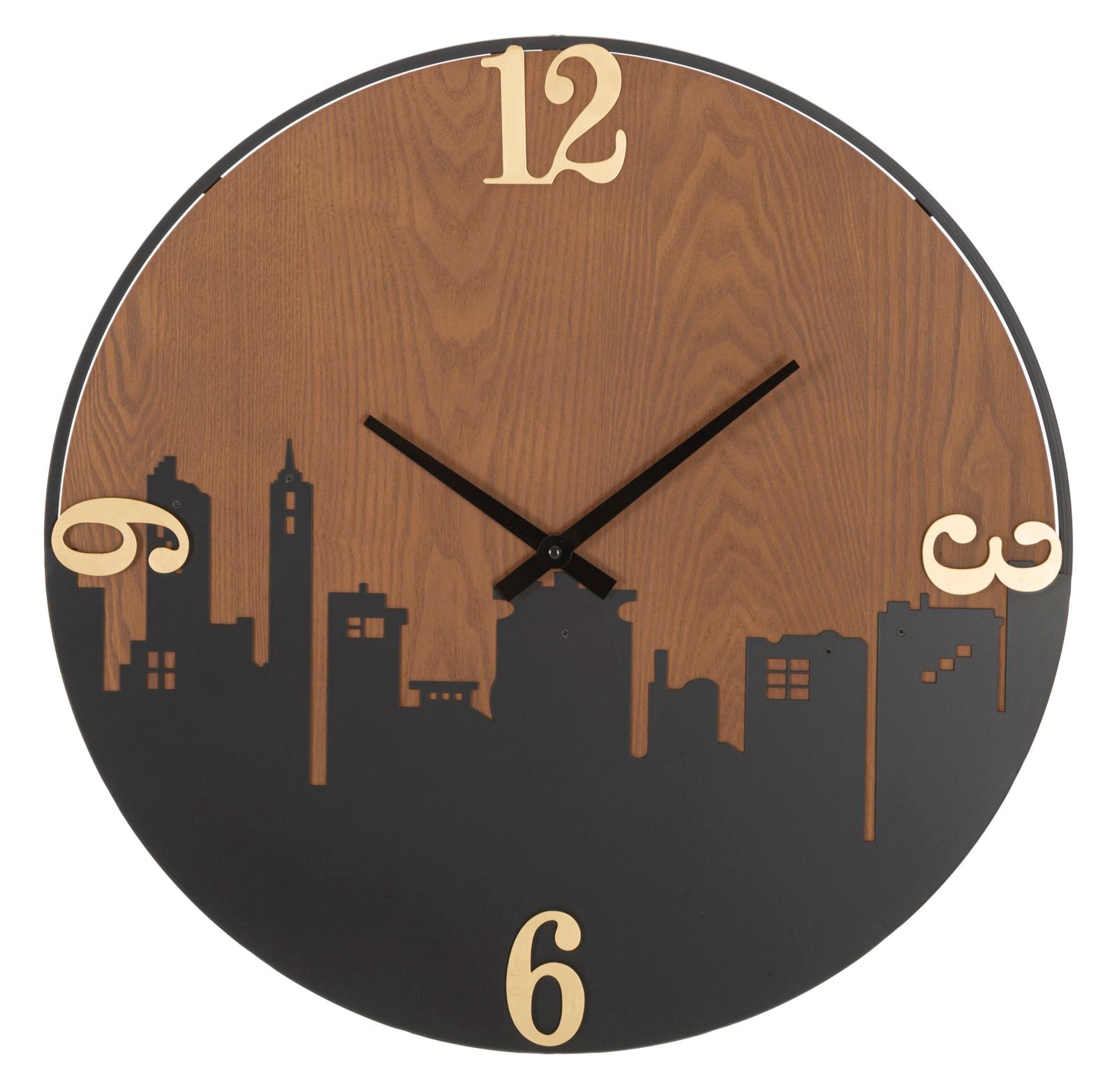 Reloj de pared ciudad cm ø 60x2