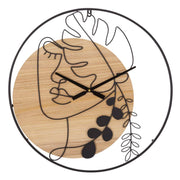 Reloj de pared elegante -a- cm ø 60x2