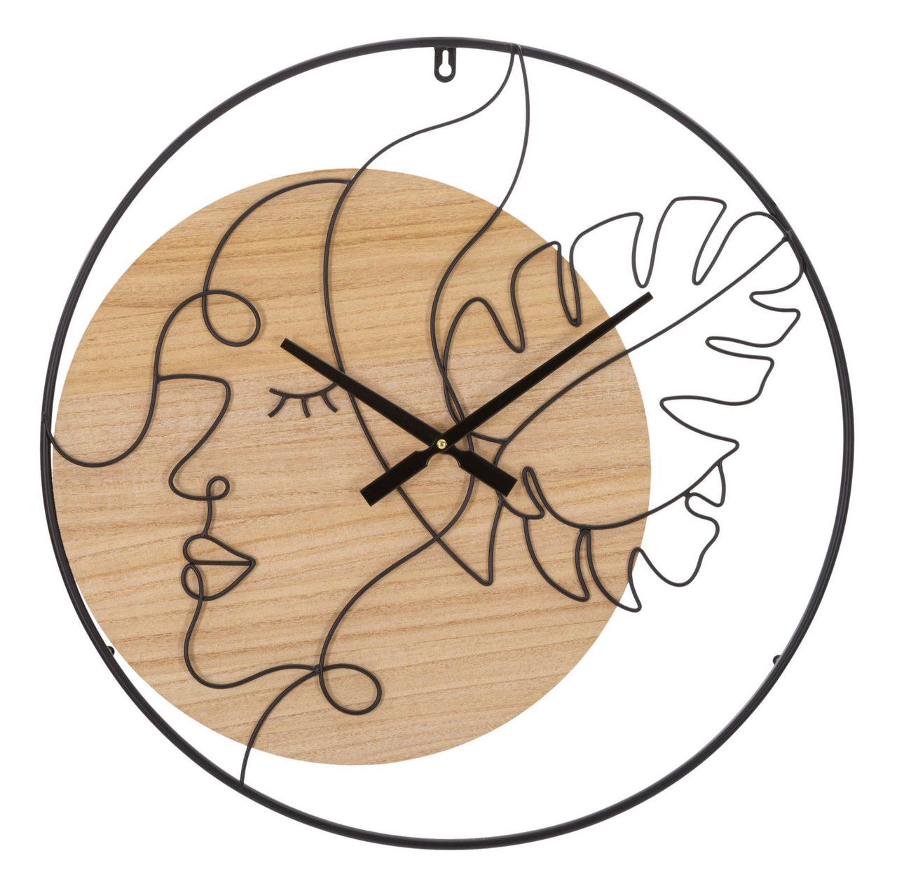 Reloj de pared elegante -b- cm ø 60x2