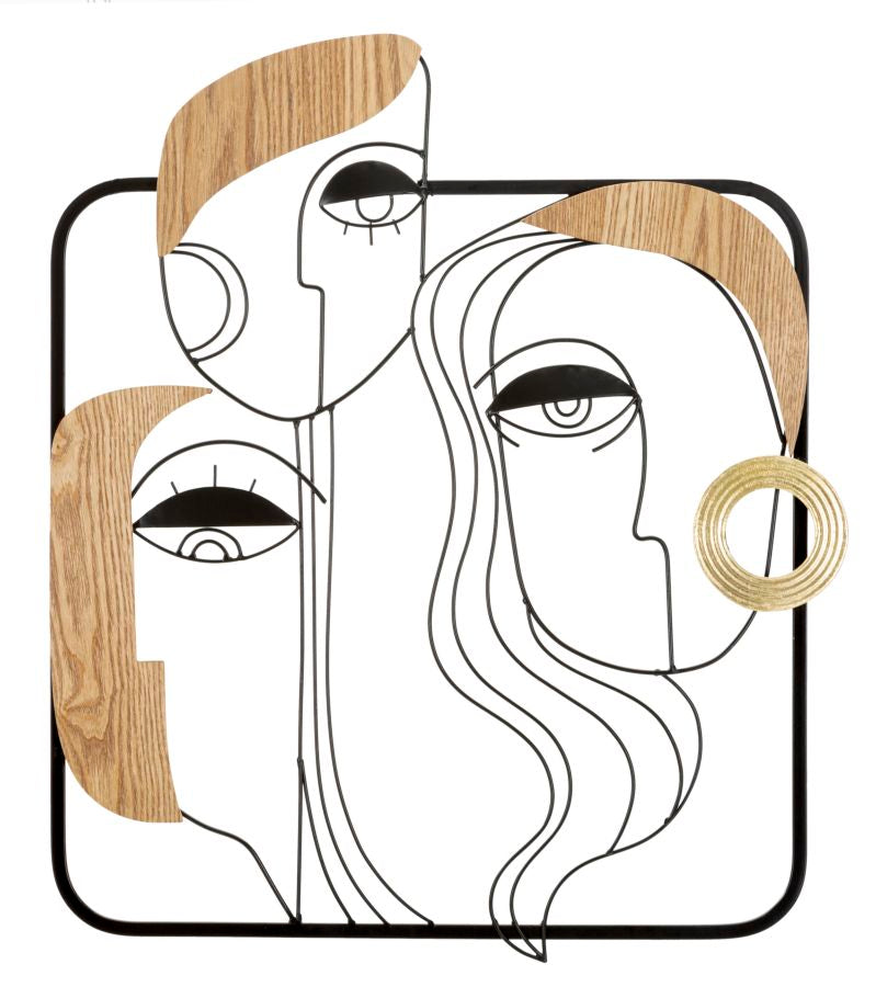 Panel de pared picassy cm 52x2x63