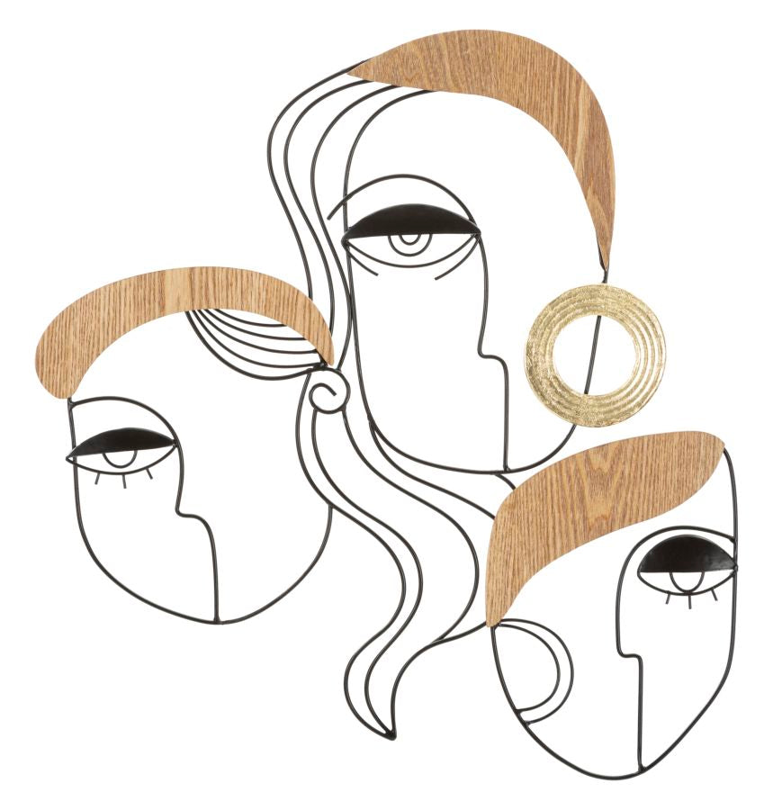 Panel de pared picassy cm 53x2x55