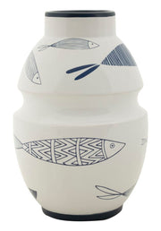 Jarrón pez cm ø 15x24