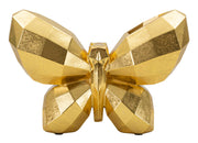 Florero mariposa oro cm 22,5x8x15