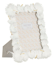 Marco de fotos hoja de palma cm 22,7x1,5x28 (foto interior tamaño cm 15x20)