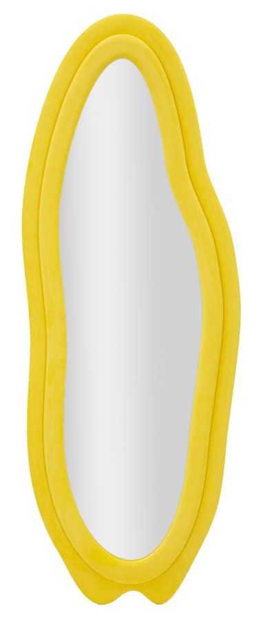 Espejo de pared chanel amarillo cm 60x4x160