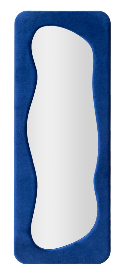 Espejo de pared theodor azul cm 60x4x160