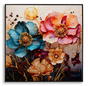 Panel de pared lacado con marco narcy -a- 82x4x82