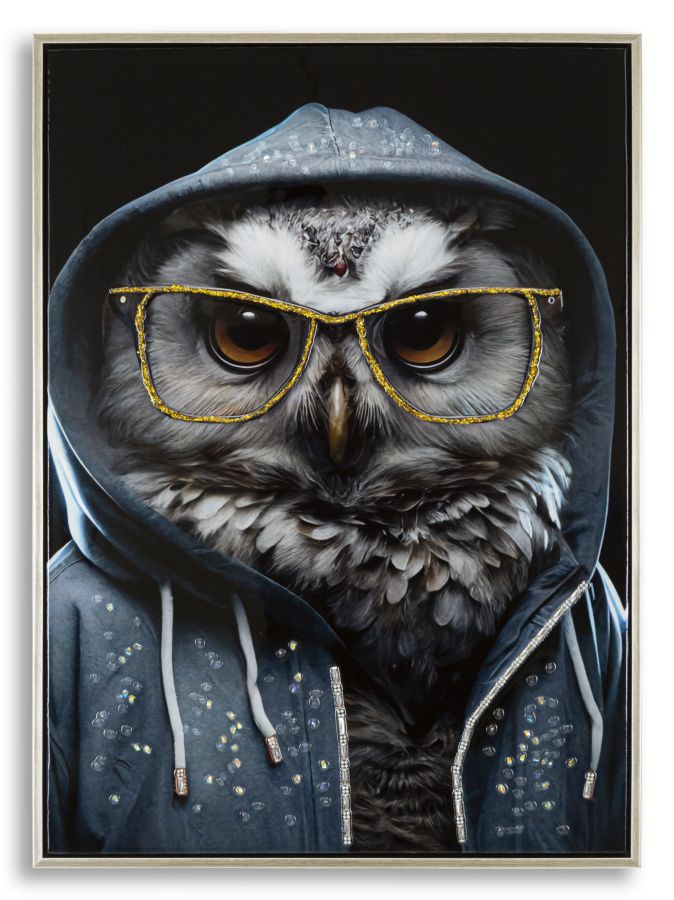 Panel de pared lacado con marco edvy cm 53x3x73