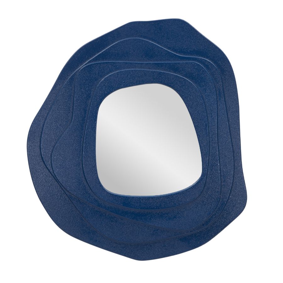 Espejo de pared dalia azul cm 90x4x97