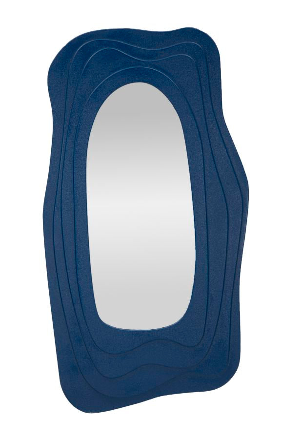Espejo de pared dafne azul cm 90x4x165