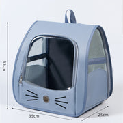 Pet Carrier Backpack, Travel Bag for Small Dogs and Cats, Breathable Mesh Car & Outdoor Carrier - Vetonek
