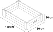 Cajón de Cultivo 120x80cm. 230L - Vetonek