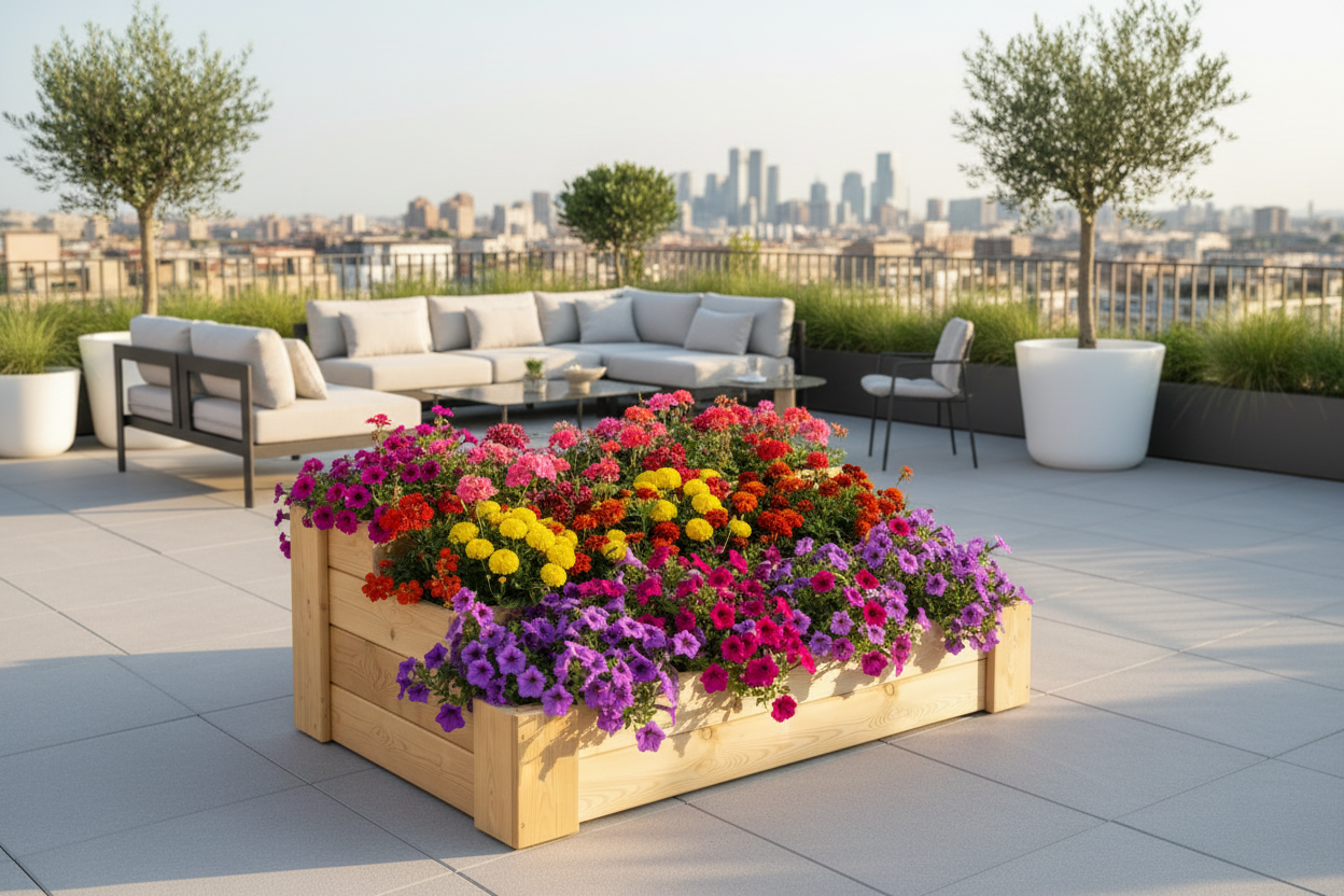 Cajón de Cultivo Escalera 210L - Vetonek