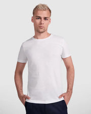 Camiseta de manga corta, en tejido vigoré inclinado Vetonek
