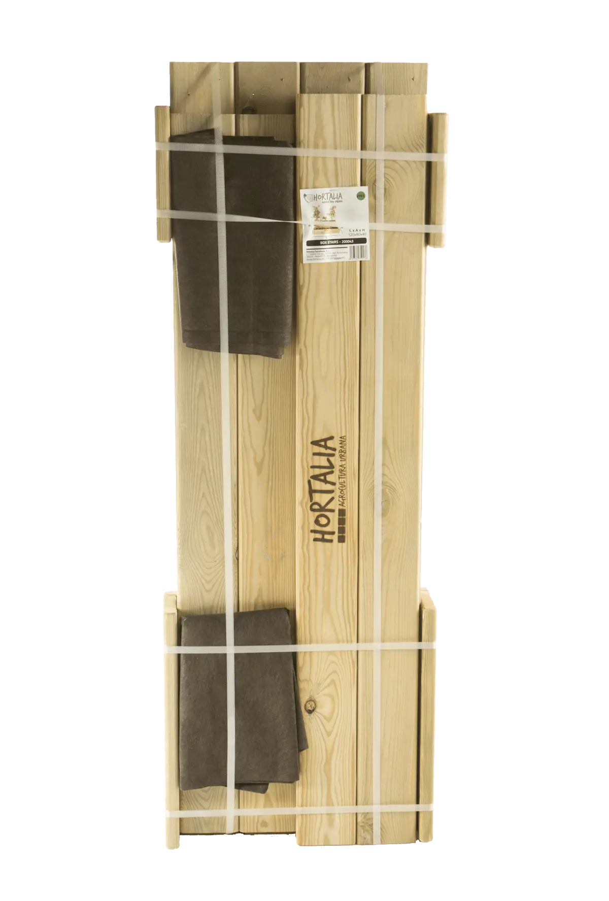 Cajón de Cultivo Escalera 80x80cm. 140L - Vetonek