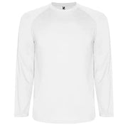 Camiseta técnica de manga larga ranglán, remallada al tono en mangas (sin cortes laterales) Vetonek Vetonek