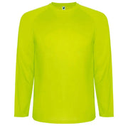 Camiseta técnica de manga larga ranglán, remallada al tono en mangas (sin cortes laterales) Vetonek Vetonek