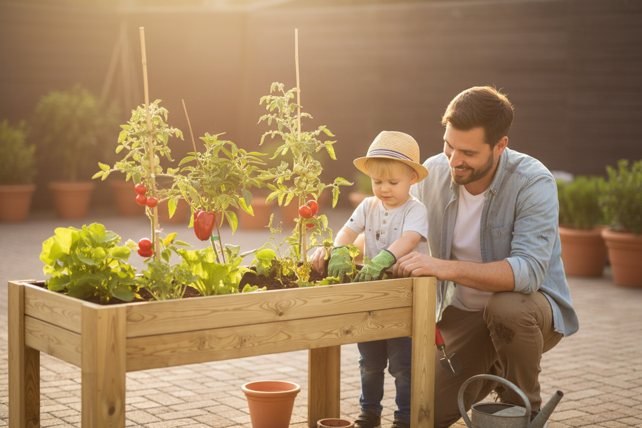 Mesa de Cultivo 160x80cm. 220L - Vetonek