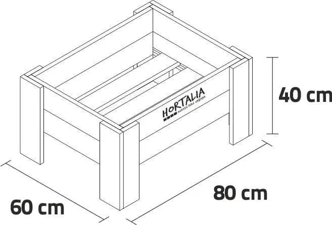 Mesa de Cultivo 80x60 cm. 80L - Vetonek