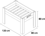 Mesa de Cultivo 120x80cm. 160L - Vetonek