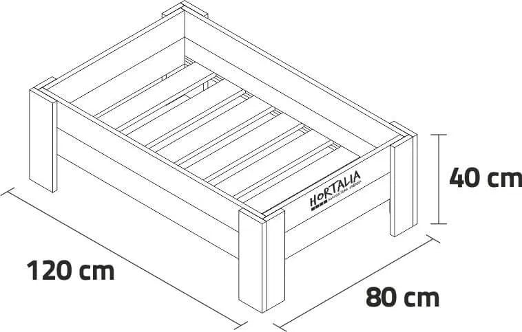 Mesa de Cultivo 120x80cm. 160L - Vetonek