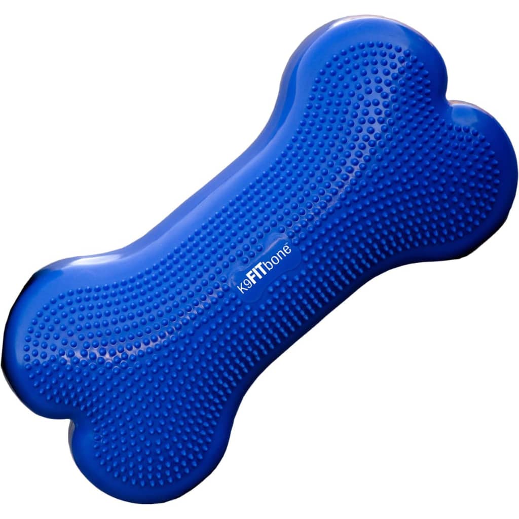 FitPAWS Plataforma equilibrio mascotas K9FITbone PVC azul FPK9BONEBL